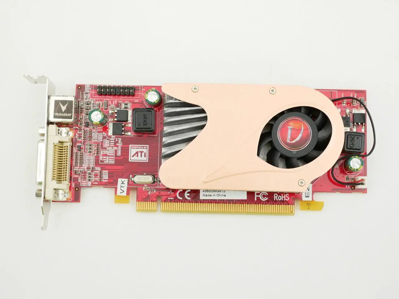 Alt view image 2 of 4 - Visiontek ATI AMD Radeon HD 4350 512MB Graphic Card VTK-MS4350LD2-E24