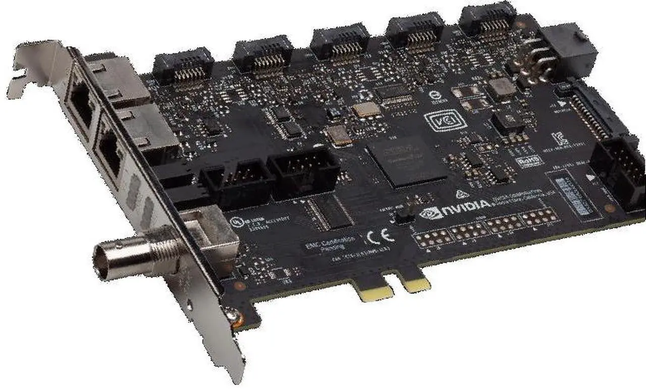Alt view image 3 of 3 - PNY NVIDIA RTX PRO Sync Display Synchronization Board VCQPQUADROSYNC2-PB
