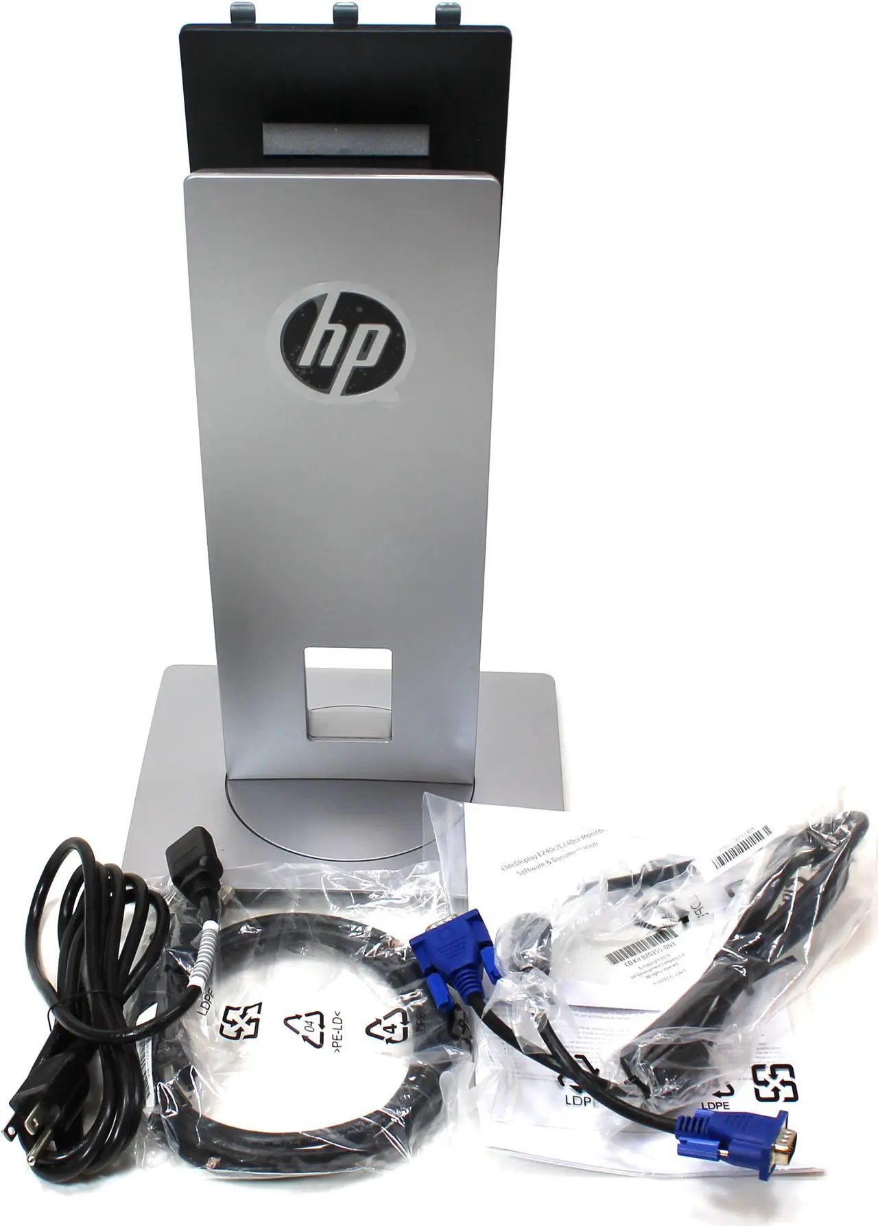 Alt view image 2 of 7 - HP M1P00AA Elitedisplay E240C - Led Monitor - 23.8 Inch (23.8 Inch Viewable) - 1920 X 1080 Full Hd (1080P) - Ips - 250 Cd/M2 - 1000:1 - 7 Ms - Hdmi, Vga, Displayport - Speakers - Black (Bezel) , Silv