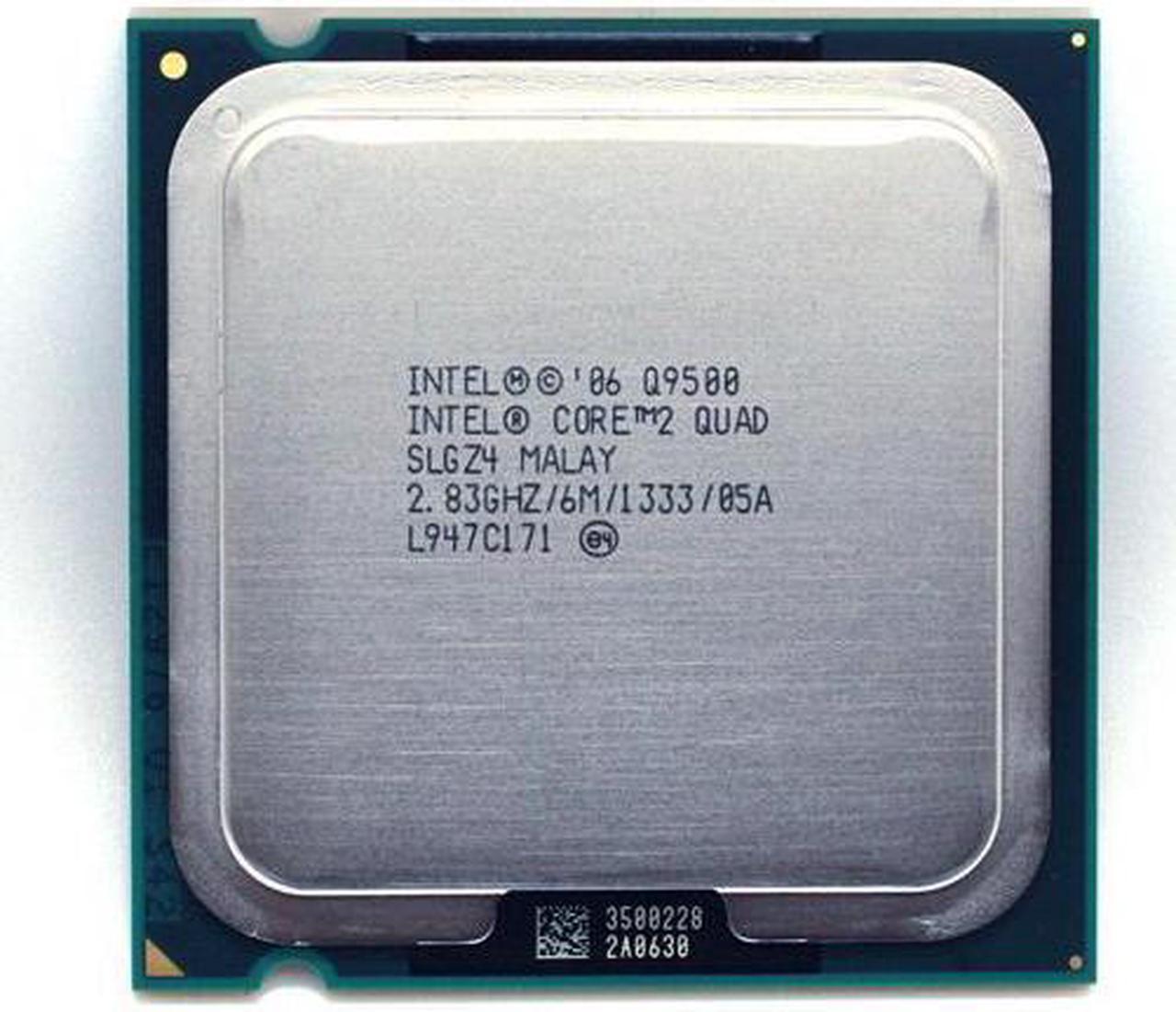 Intel Core 2 Quad Q9500 2.83Ghz 6M 1333 Quad Core Processor LGA775 desktop CPU