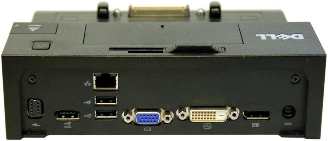 Alt view image 4 of 6 - USED: Dell K07A E-Port Replicator Dock E4200 E5500 E6400 Usb 2.0 VGA DVI - 8RNJ7