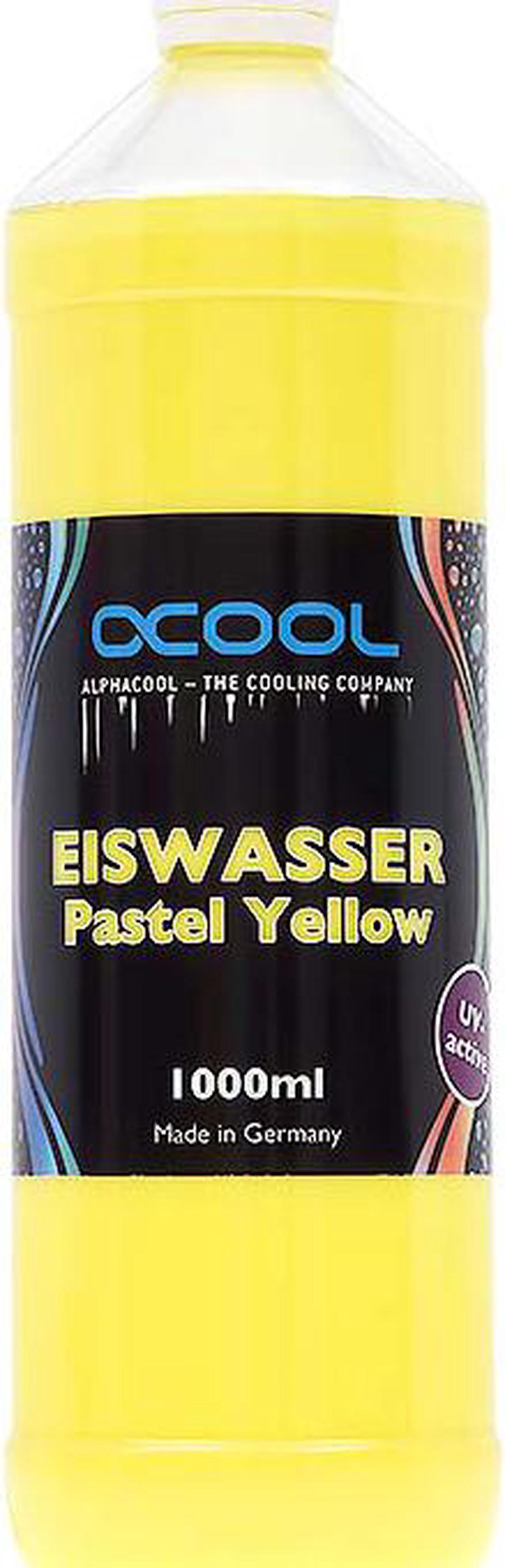 Alphacool Eiswasser - Premixed Coolant - Pastel Yellow - UV Reactive - 1000ml (18551)