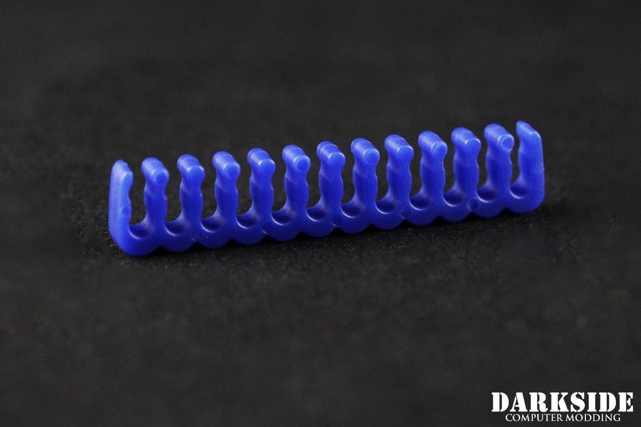 Darkside 24-pin Open-Closed Cable Management Comb – Blue (DS-1050)