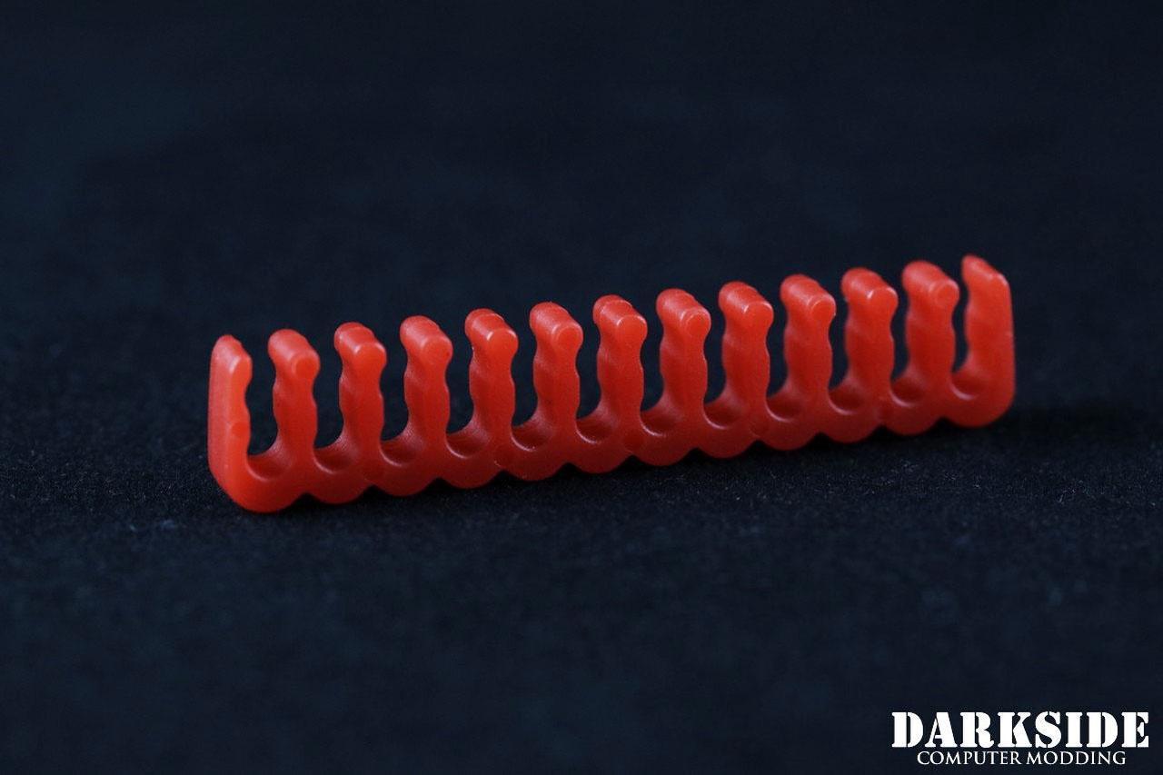 Darkside 24-pin Open-Closed Cable Management Comb – Red (DS-1049)