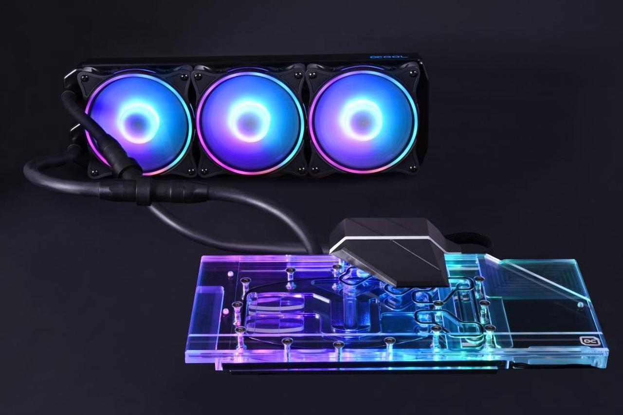 Main image of Alphacool Eiswolf 2 AIO - 360mm RTX 3080/3090 Suprim X with Backplate (13069)