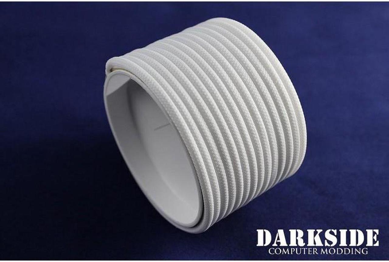 Darkside 4mm (5/32") High Density Cable Sleeving - White (DS-HD4-WHT)