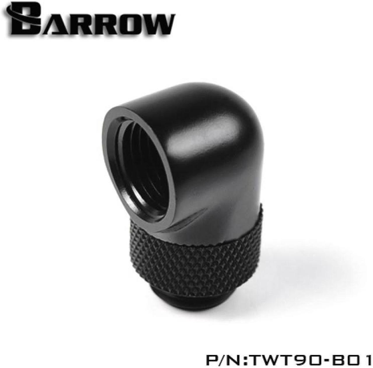 Barrow G1/4" 90 Degree Rotary Adaptor Fitting - Black (TWT90-V2.5)