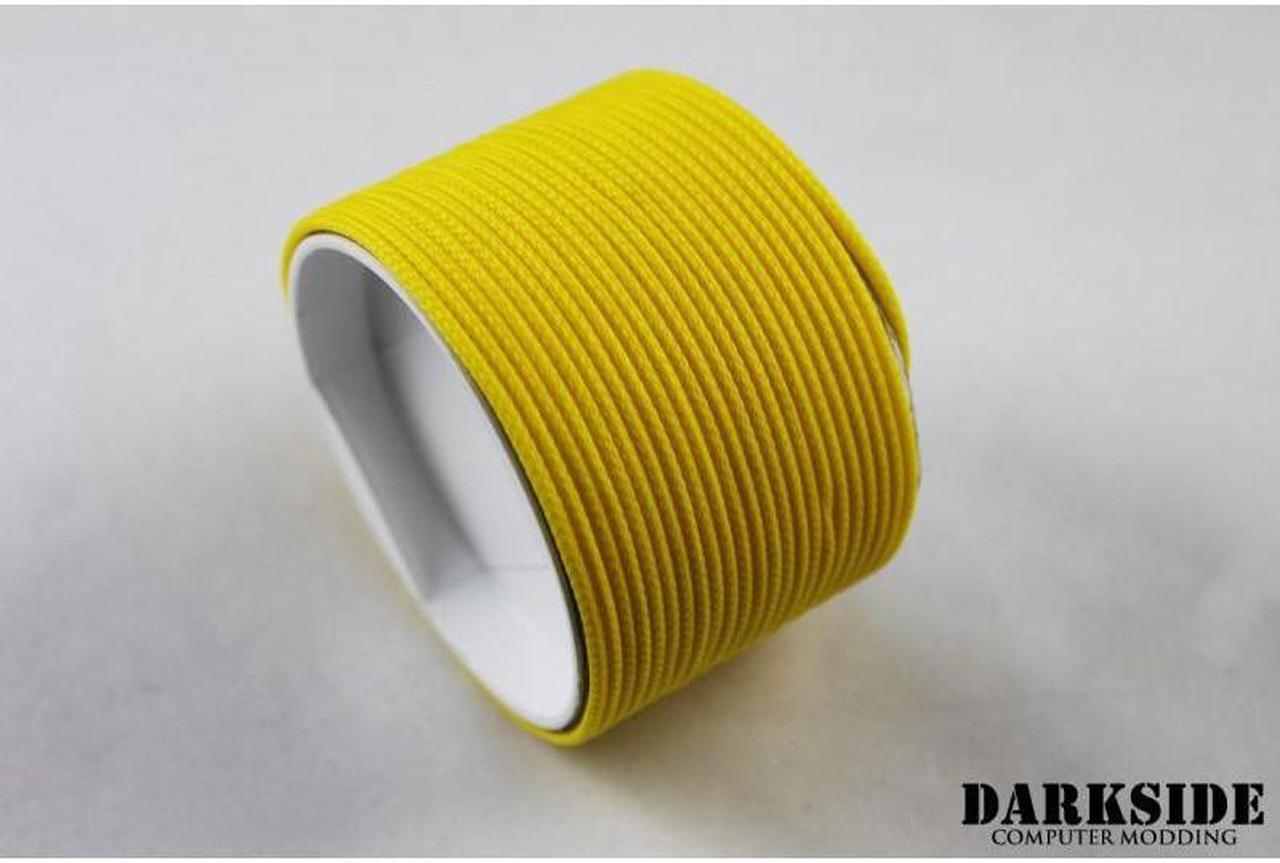 Darkside 2mm (5/64") High Density Cable Sleeving - Yellow II (DS-0427)