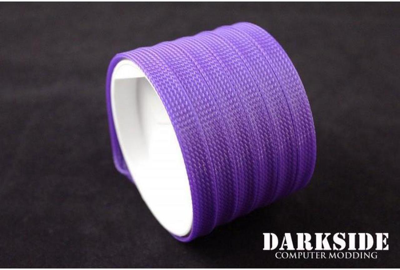 DarkSide 10mm (3/8") High Density SATA Cable Sleeving - UV Purple (DS-0118)