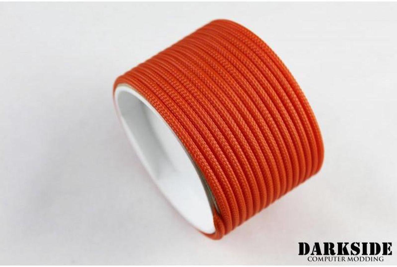 Darkside 2mm (5/64") High Density Cable Sleeving - Orange II (DS-0451)