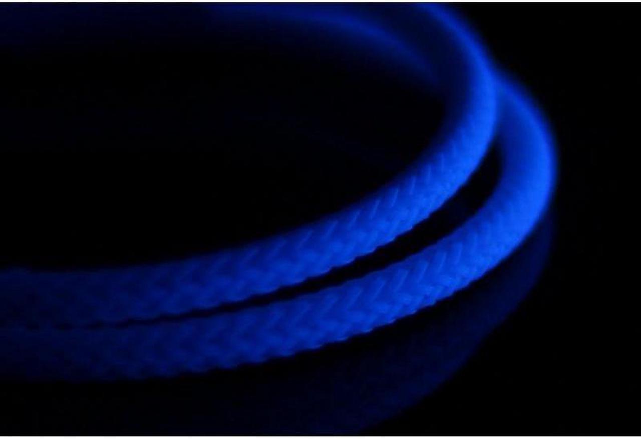 Darkside 4mm (5/32") High Density Cable Sleeving - Dark Blue UV (DS-HD4-BLU)