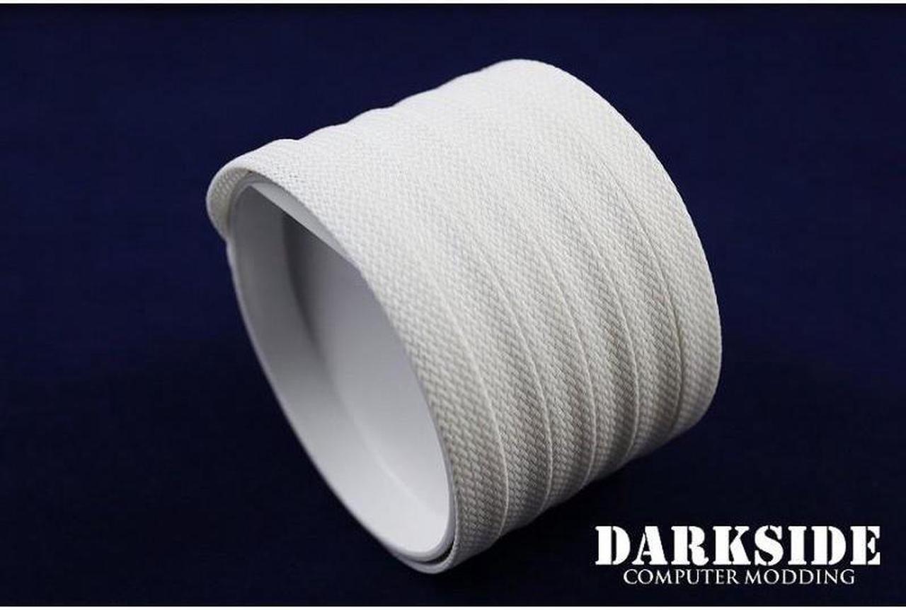 DarkSide 10mm (3/8") High Density SATA Cable Sleeving - White (DS-0116)