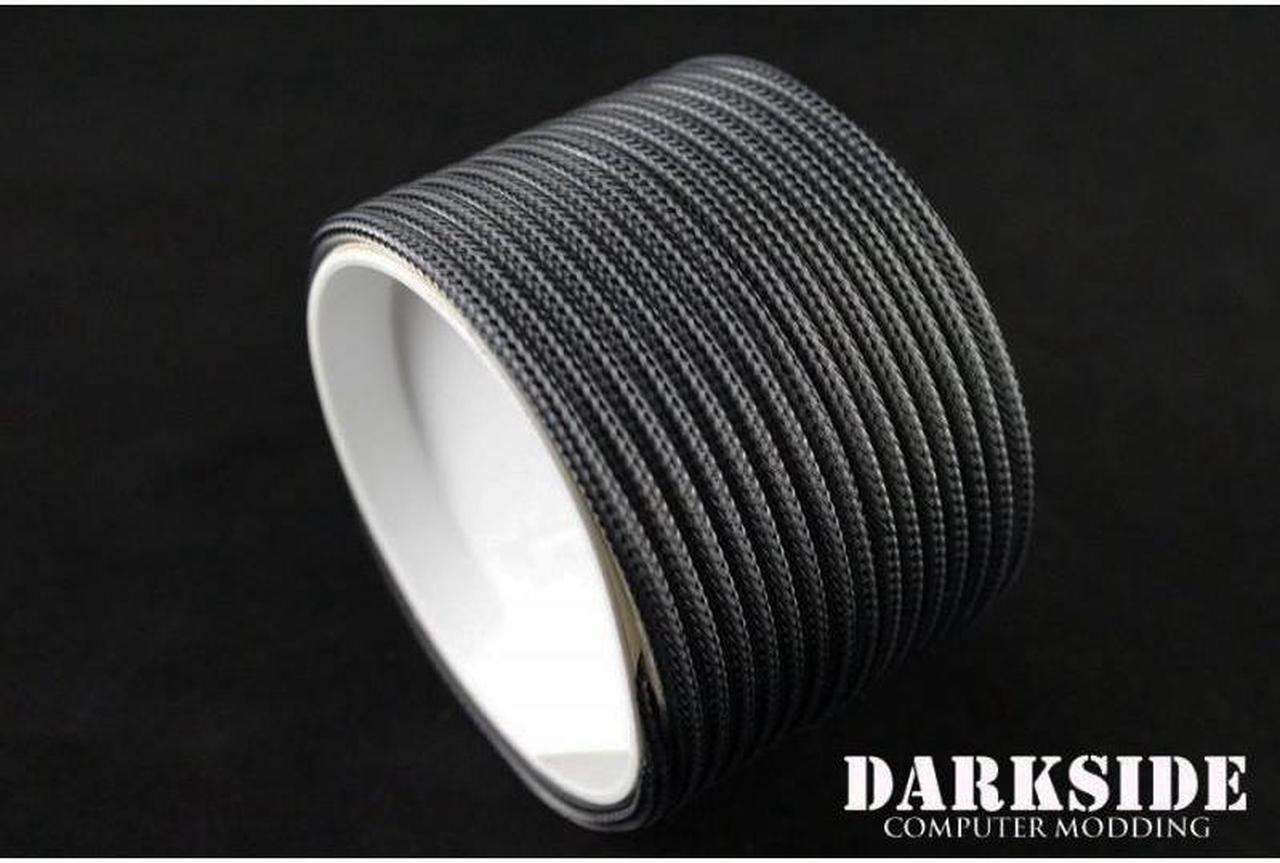 Darkside 4mm (5/32") High Density Cable Sleeving - Graphite (DS-HD4-GMC)