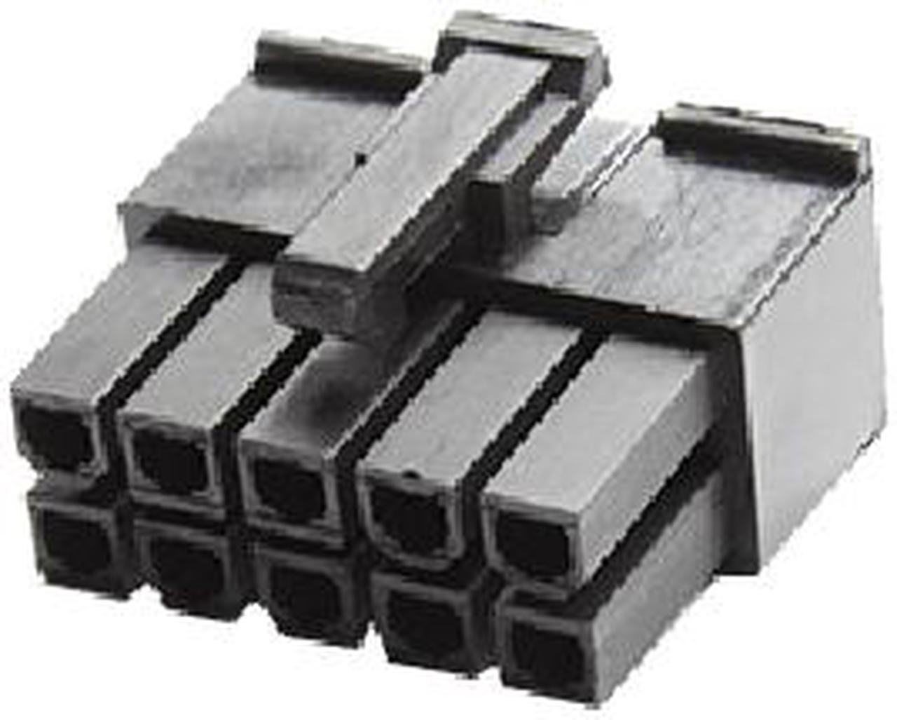 MMM 10-Pin Female Connector - Black (MOD-0190)