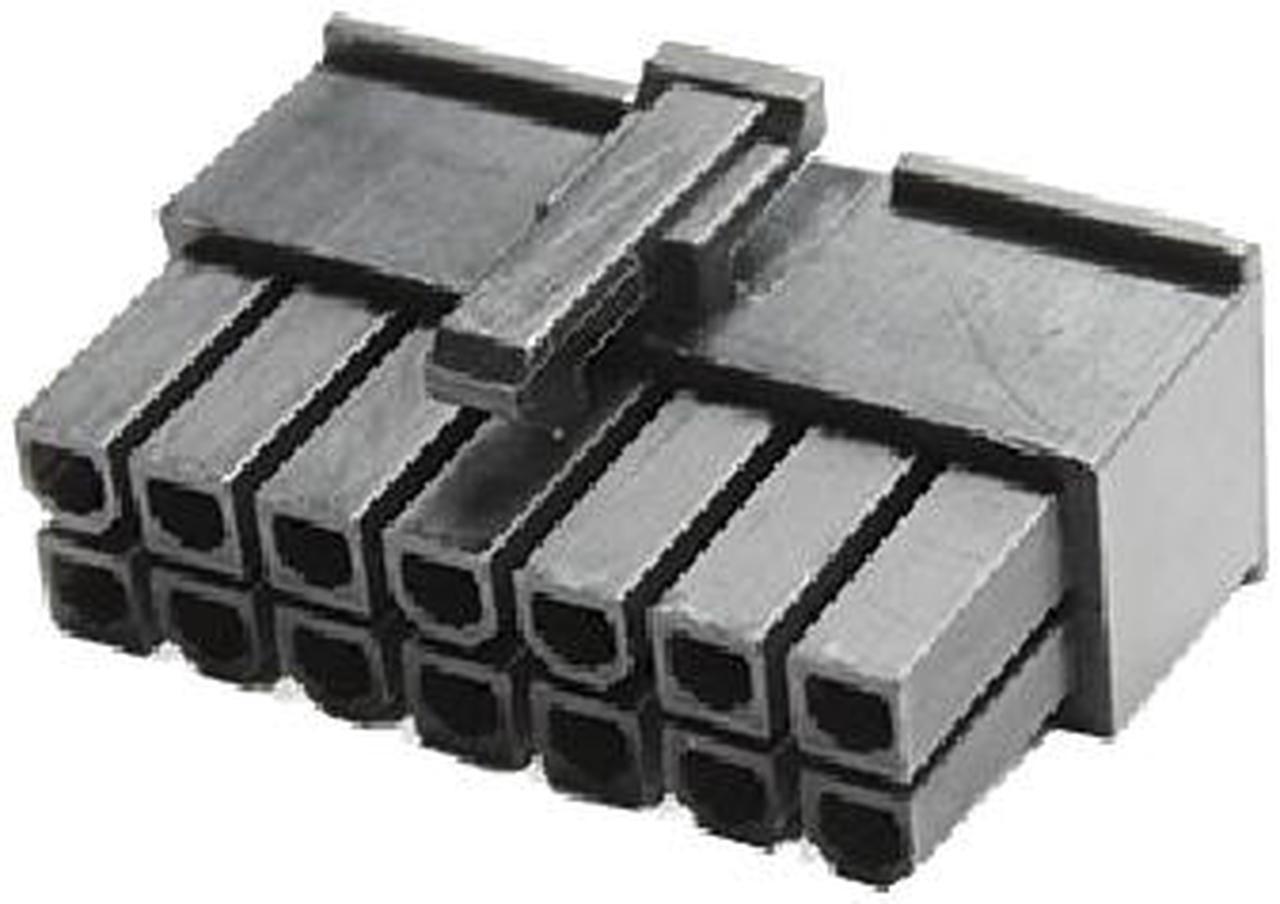 MMM 14-Pin Female Connector - Black (MOD-0189)