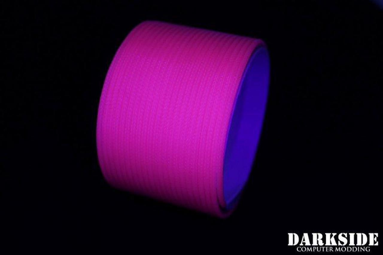 Darkside 2mm (5/64") High Density Cable Sleeving - UV Hot Pink  (DS-0838)