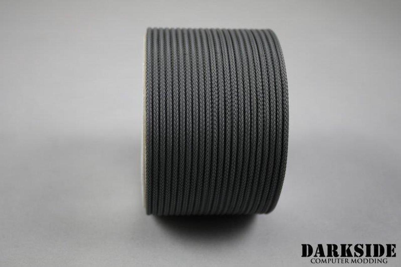 Darkside 2mm (5/64") High Density Cable Sleeving - Gun Metal  (DS-0836)