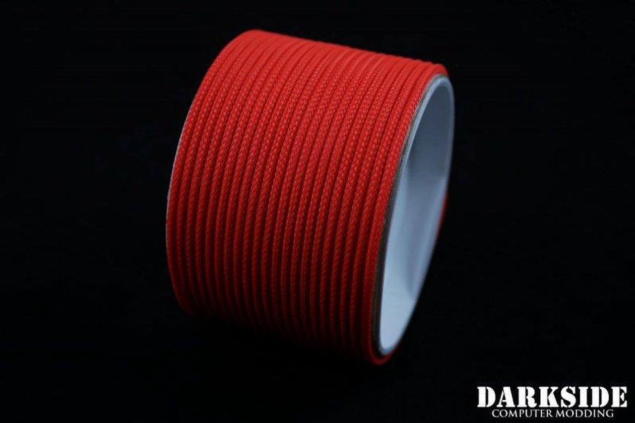 Darkside 4mm (5/32") High Density Cable Sleeving - Coral (UV) (DS-0862)