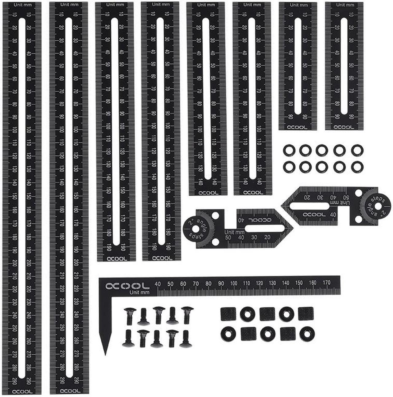 Alphacool Eiskoffer Hard Tube Measuring Kit (29133)