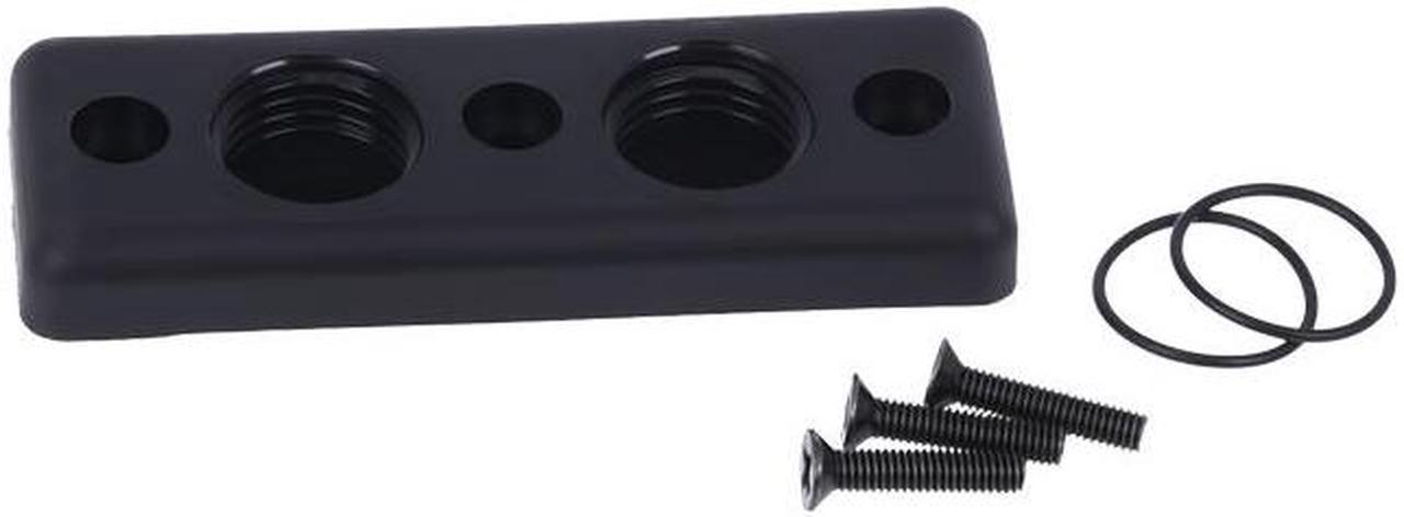 Alphacool Eisblock GPX Acetal Terminal Cover - Black (12927)