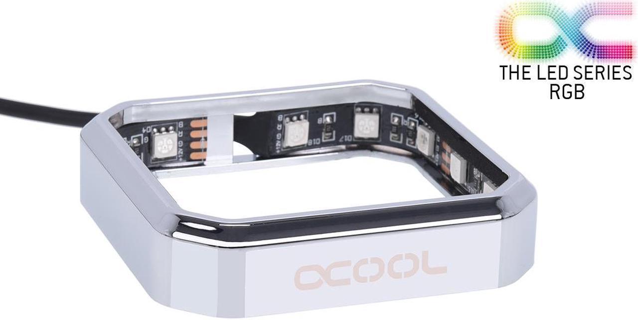 Alphacool Aurora XPX RGB Frame - Chrome (12932)