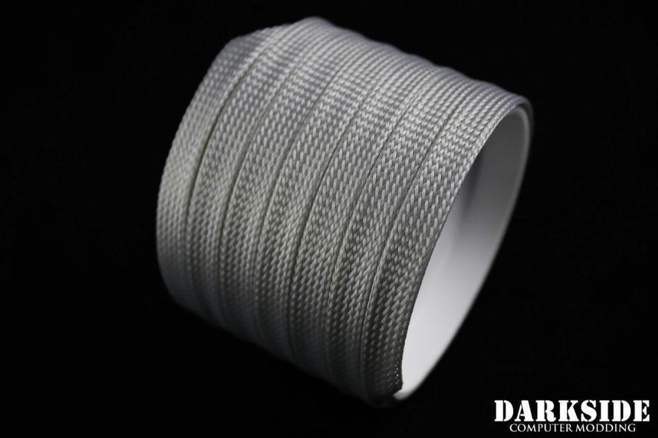 DarkSide 10mm (3/8") High Density SATA Cable Sleeving - Titanium Gray (DS-0757)