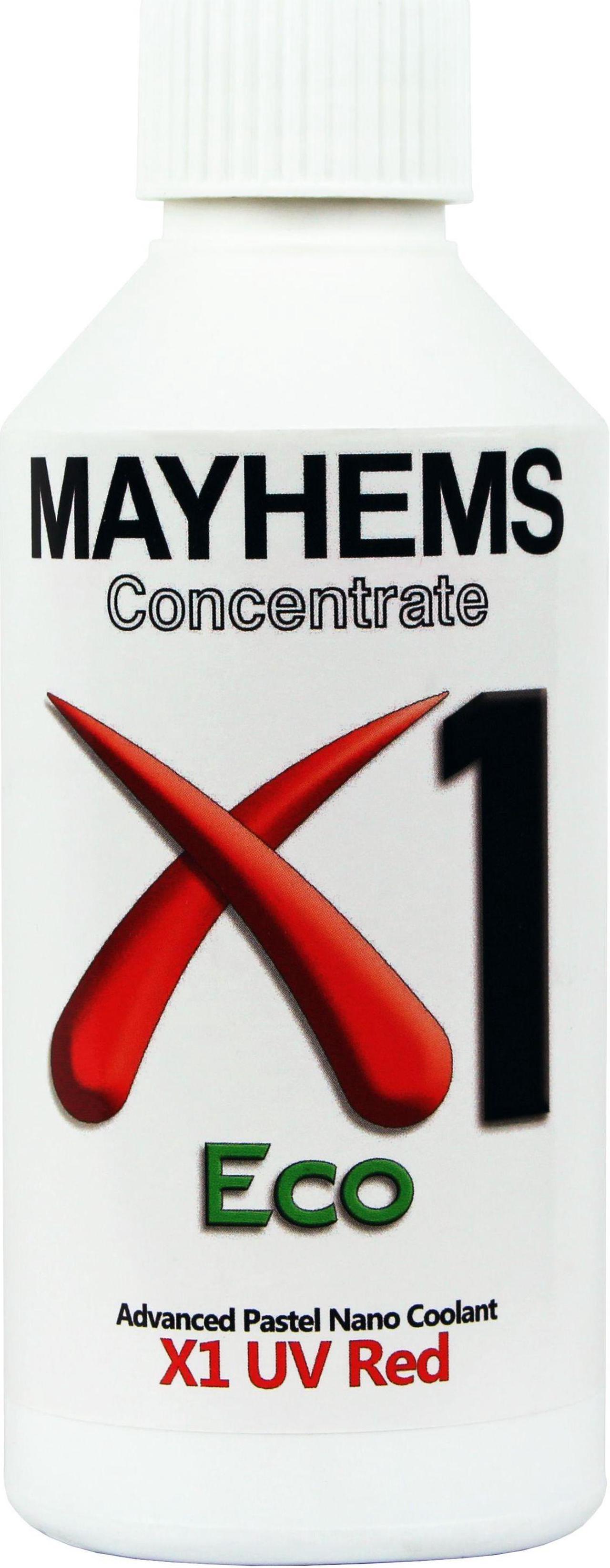 Mayhems X1 V2 Concentrate Coolant - UV Red | 250ml (MX1UVR250)