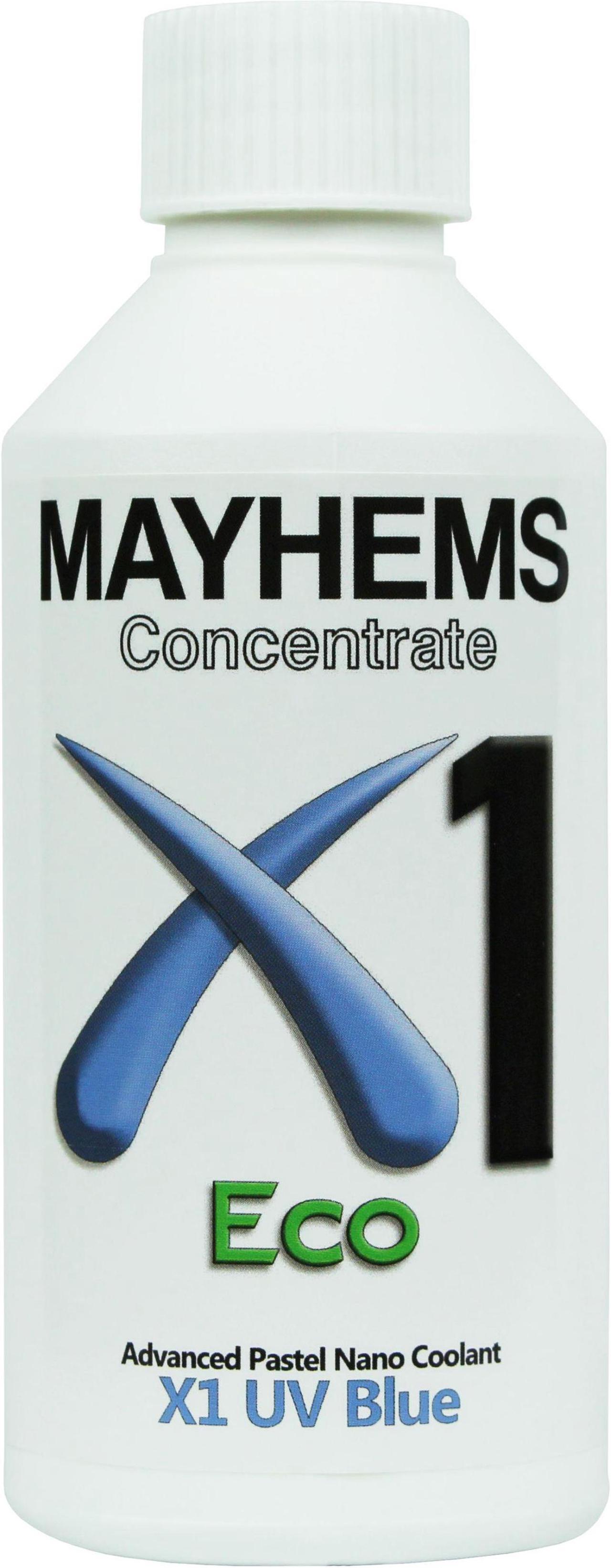 Mayhems X1 V2 Concentrate Coolant - UV Blue | 250ml (MX1UVB250)