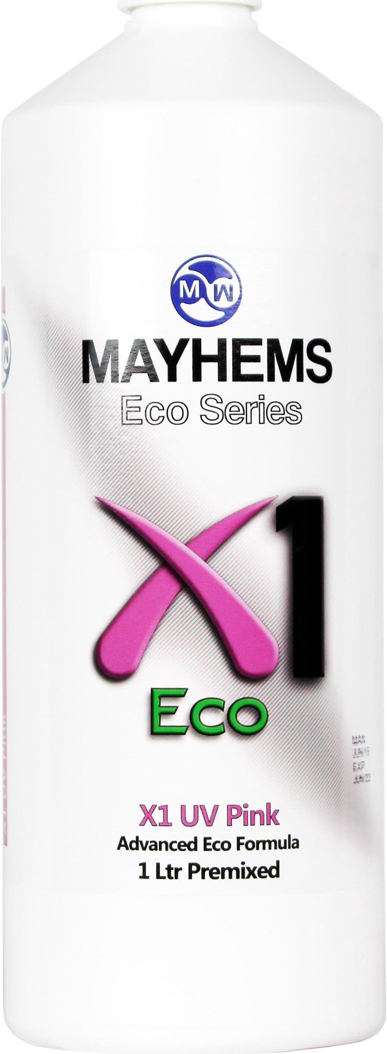 Mayhems X1 V2 Pre-Mixed Coolant - UV Pink | 1000ml (MX1UVP1LTR)