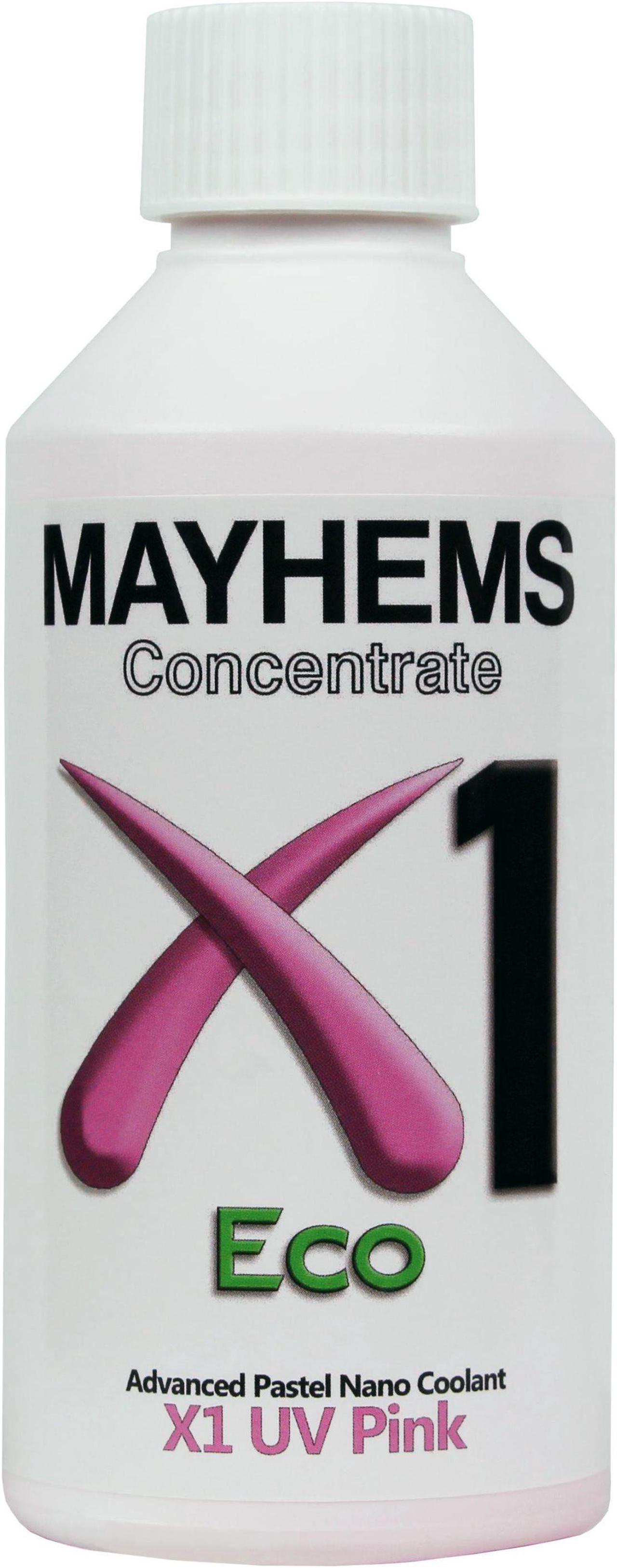 Mayhems X1 V2 Concentrate Coolant - UV Pink | 250ml (MX1UVPI250)