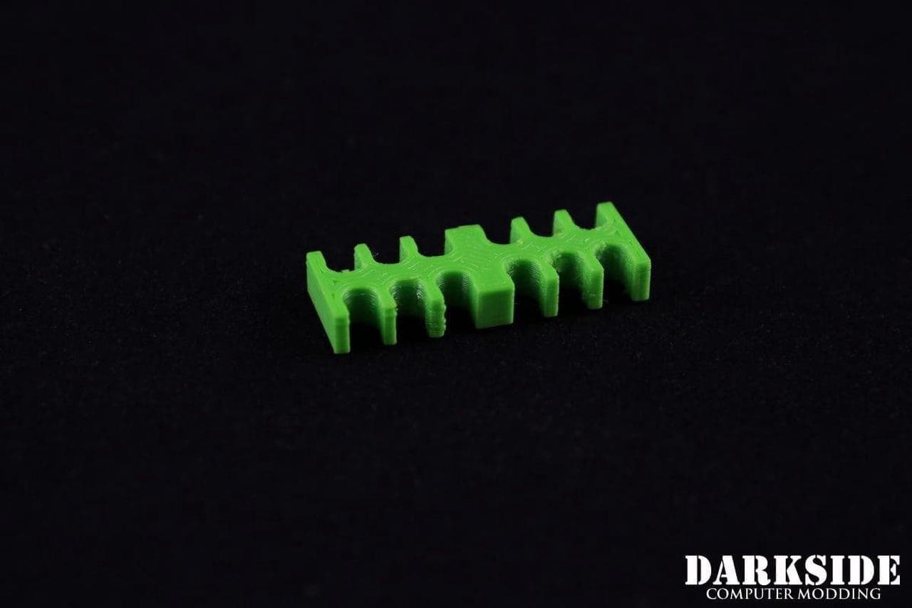 Darkside 12-Pin Cable Management Holder - Green (3DS-0033)