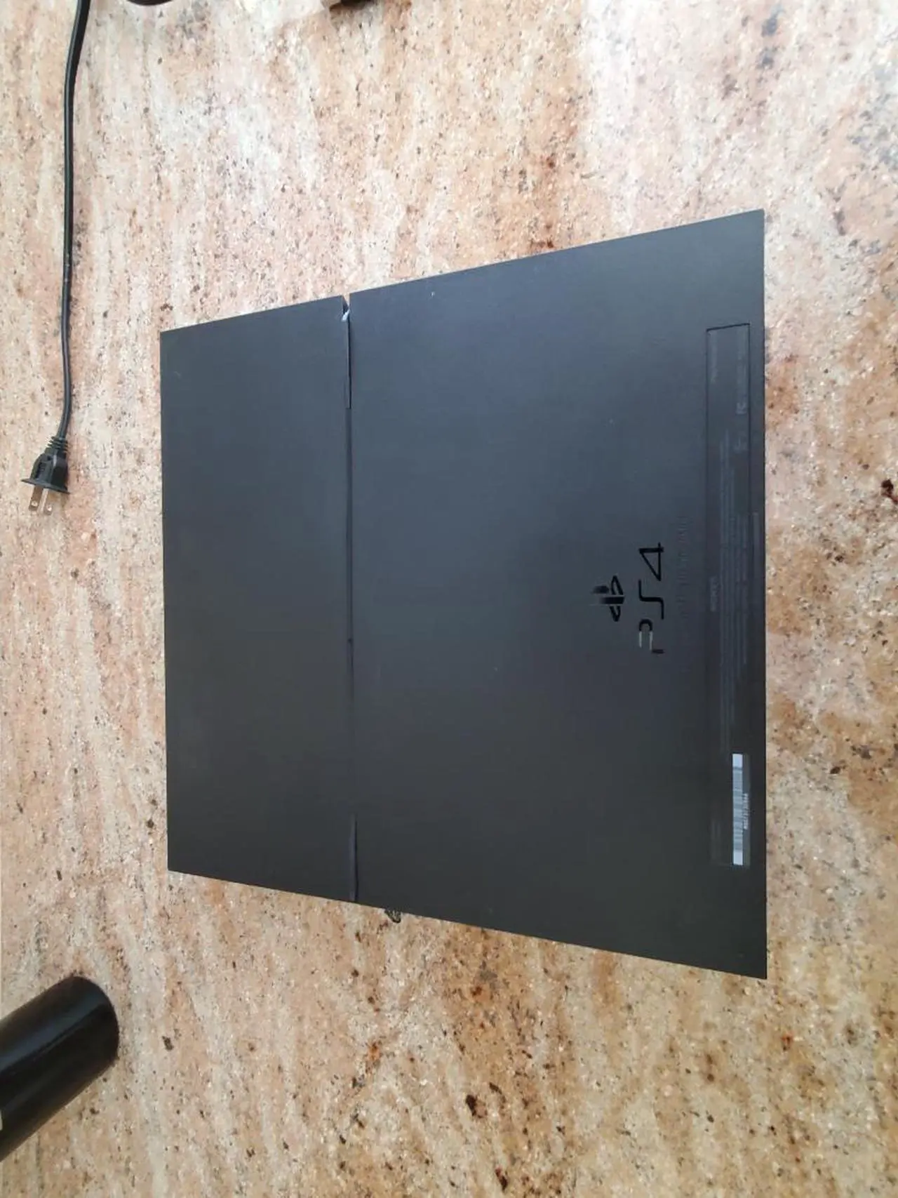 Alt view image 4 of 4 - Sony PlayStation 4 (PS4) Slim 500GB Black Console & accessories, Moel CUH-1001A