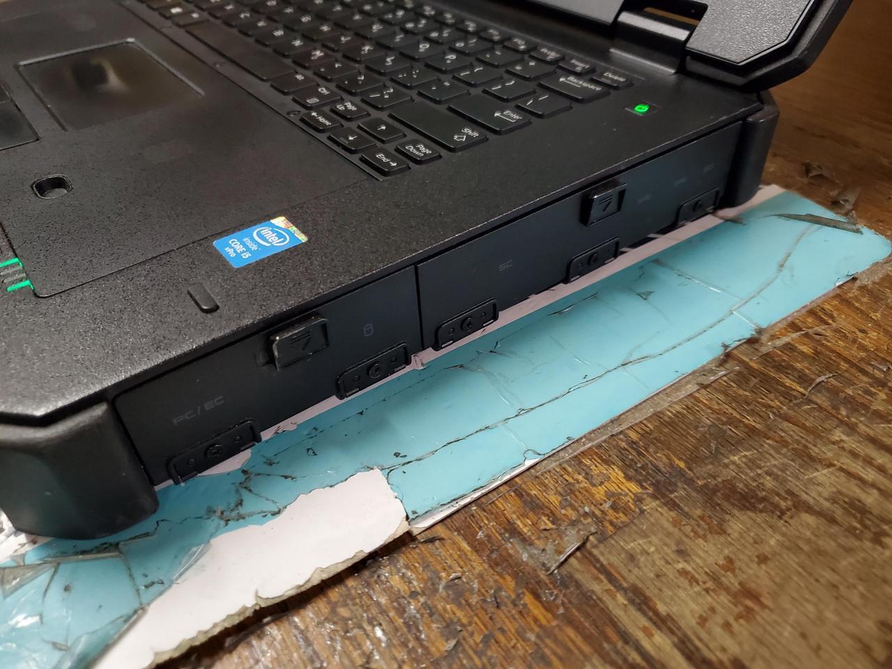 Alt view image 4 of 6 - DELL Latitude 14 Rugged Extreme 7404 14" NON Touch Intel i5 4310U 2.00Gz 8GB RAM 512GB SSD DVDRW WIFI Web Camera Bluetooth Backlit Keyboard 14" HD Screen Smart Card Reader HDMI Windows 10 Pro