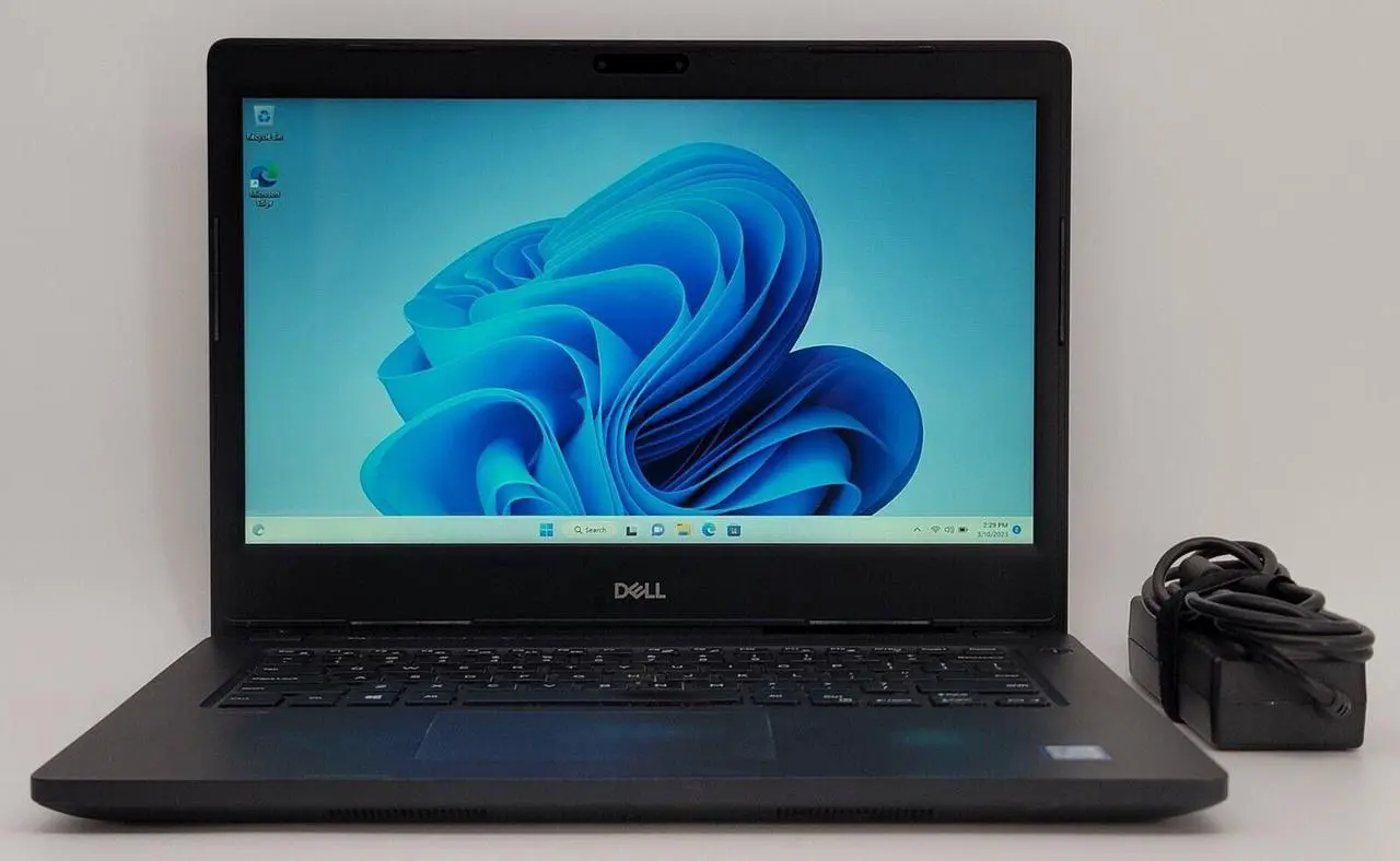 Main image of Dell Latitude 3490 Business Laptop PC Intel Quad Core i5-8250U 1.60Gz 8GB RAM 1TB SSD WIFI Bluetooth Webcam HDMI Type C SD Card Reader VGA USB 3.1 Gen 1 port with PowerShare 14" HD Windows 11 Pro