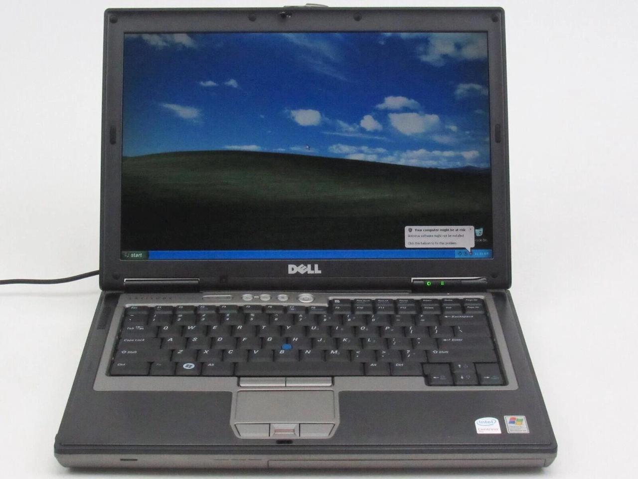 Main image of DELL Latitude D820 Laptop Intel Core 2 Duo 1.66Gz 4GB RAM 250GB HDD DVD RW WIFI Bluetooth Fingerprint Ethernet Modem 15.4" Wide XGA Intel Graphics 9 Pin Serial VGA 3 X USB Windows XP Pro 32-bit