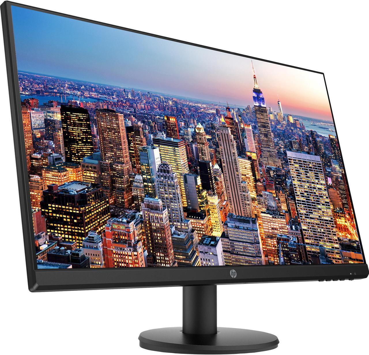 Alt view image 2 of 7 - HP P27v G4 27 Inch 1920 x 1080 Full HD IPS LED-Backlit LCD Monitor Bundle with HDMI, VGA, Gel Mouse Pad, and MK270 Wireless Keyboard and Mouse Combo