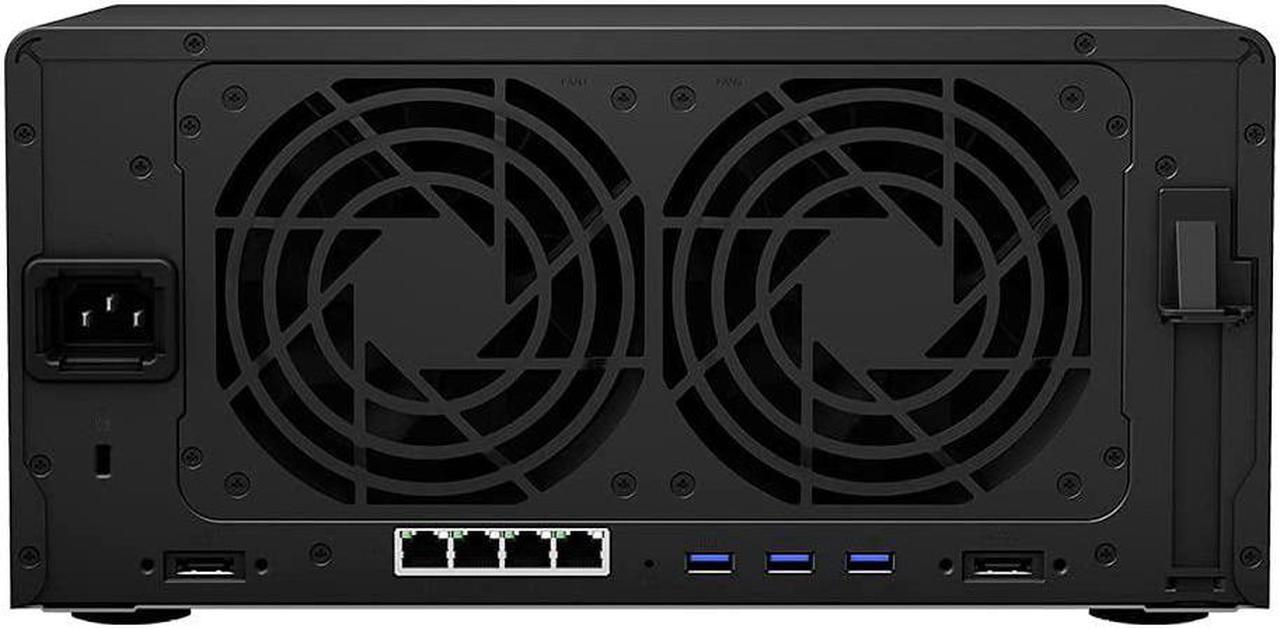Alt view image 4 of 4 - Synology DiskStation DS1821+ NAS Server for Business with Ryzen CPU, 32GB Memory, 16TB SSD Storage, Synology DSM Operating System, iSCSI Target Ready