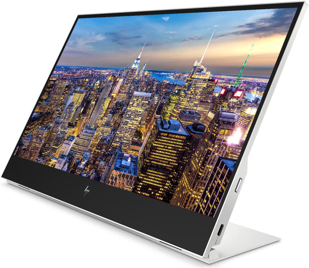 Alt view image 3 of 7 - HP EliteDisplay E14 G4 FHD (1920 x 1080) Portable Monitor Travel Variation with 2 USB Type-C, Keys to Go Keyboard, Pebble Bluetooth Mouse Compatible with iPhone, iPad, and MacBook