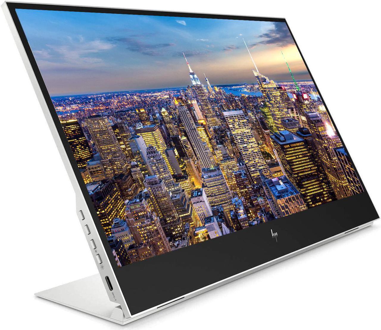 Alt view image 2 of 7 - HP EliteDisplay E14 G4 FHD (1920 x 1080) Portable Monitor Travel Variation with 2 USB Type-C, Keys to Go Keyboard, Pebble Bluetooth Mouse Compatible with iPhone, iPad, and MacBook