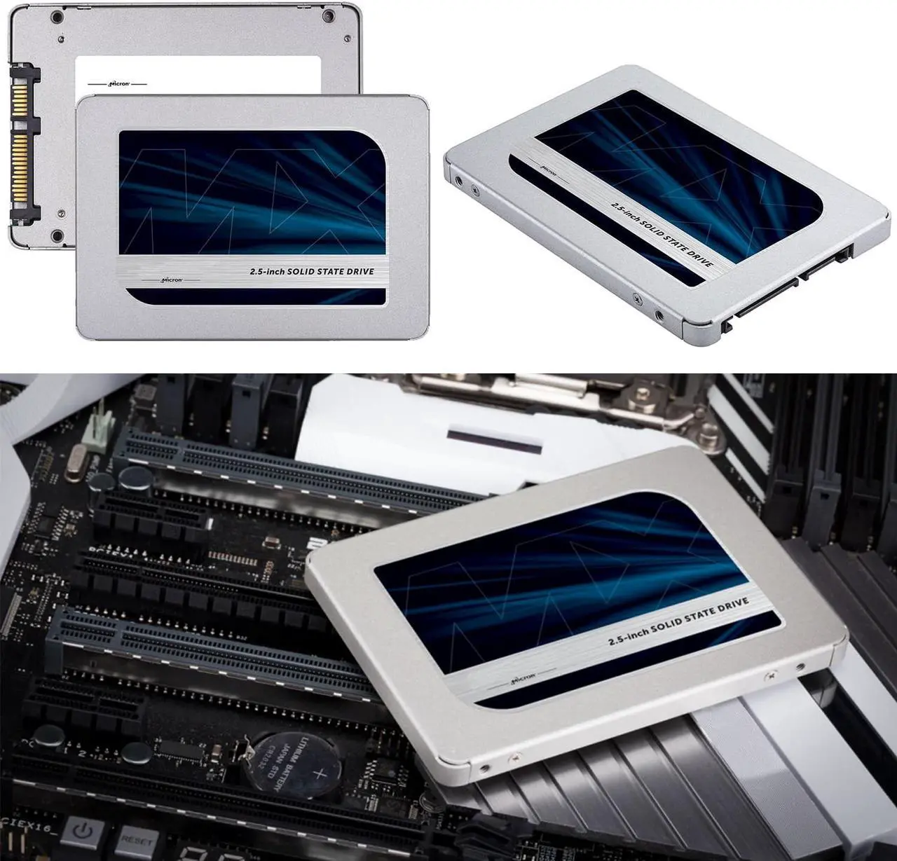 Alt view image 2 of 7 - Micron 500GB SSD Storage Upgrade for OptiPlex 9020 Desktop, SFF, MT, USFF  Modernize & Speed Up PC Setup Bundle with Faster 8GB Memory, Micro Speaker, MK270 Wireless Keyboard & Mouse & Gel Mouse Pads