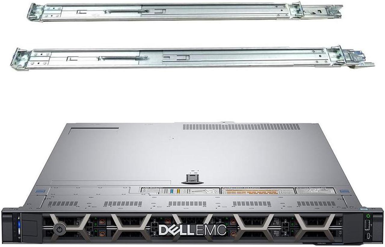 Main image of Dell PowerEdge R640 1U Rack Server, Dual Xeon 6148 2.40 GHz, 256GB DDR4 Memory, 30.72TB Enterprise SSD Storage, RAID, Dual Power, iDRAC, Rail Kit, Server 2022 Standard