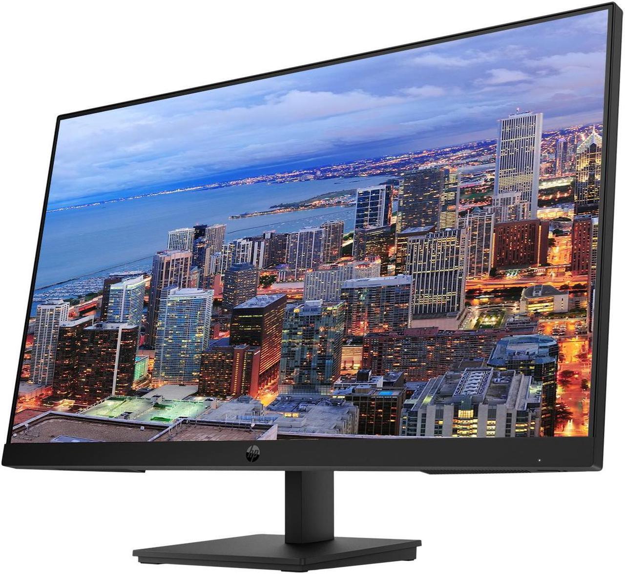 Alt view image 3 of 7 - HP P22 G5 22-inch 1920 x 1080 Full HD Edge LED LCD Monitor, 2-Pack Bundle with HDMI, VGA, and DisplayPort, Dual Monitor Stand, USB-C Dock, MK270 Wireless Keyboard & Mouse, Gel Mouse & Wrist Pad