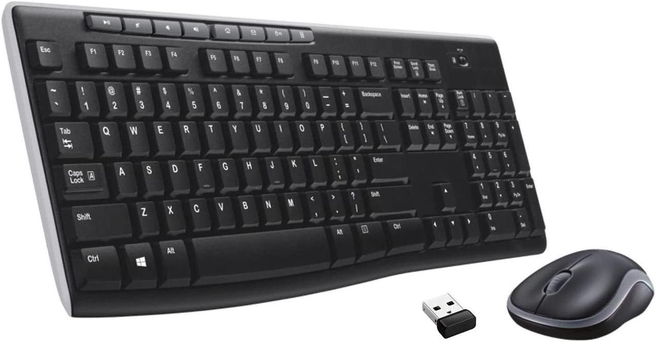 Alt view image 5 of 7 - HP P22 G5 22-inch 1920 x 1080 Full HD Edge LED LCD Monitor, 2-Pack Bundle with HDMI, VGA, and DisplayPort, Dual Monitor Stand, USB-C Dock, MK270 Wireless Keyboard & Mouse, Gel Mouse & Wrist Pad