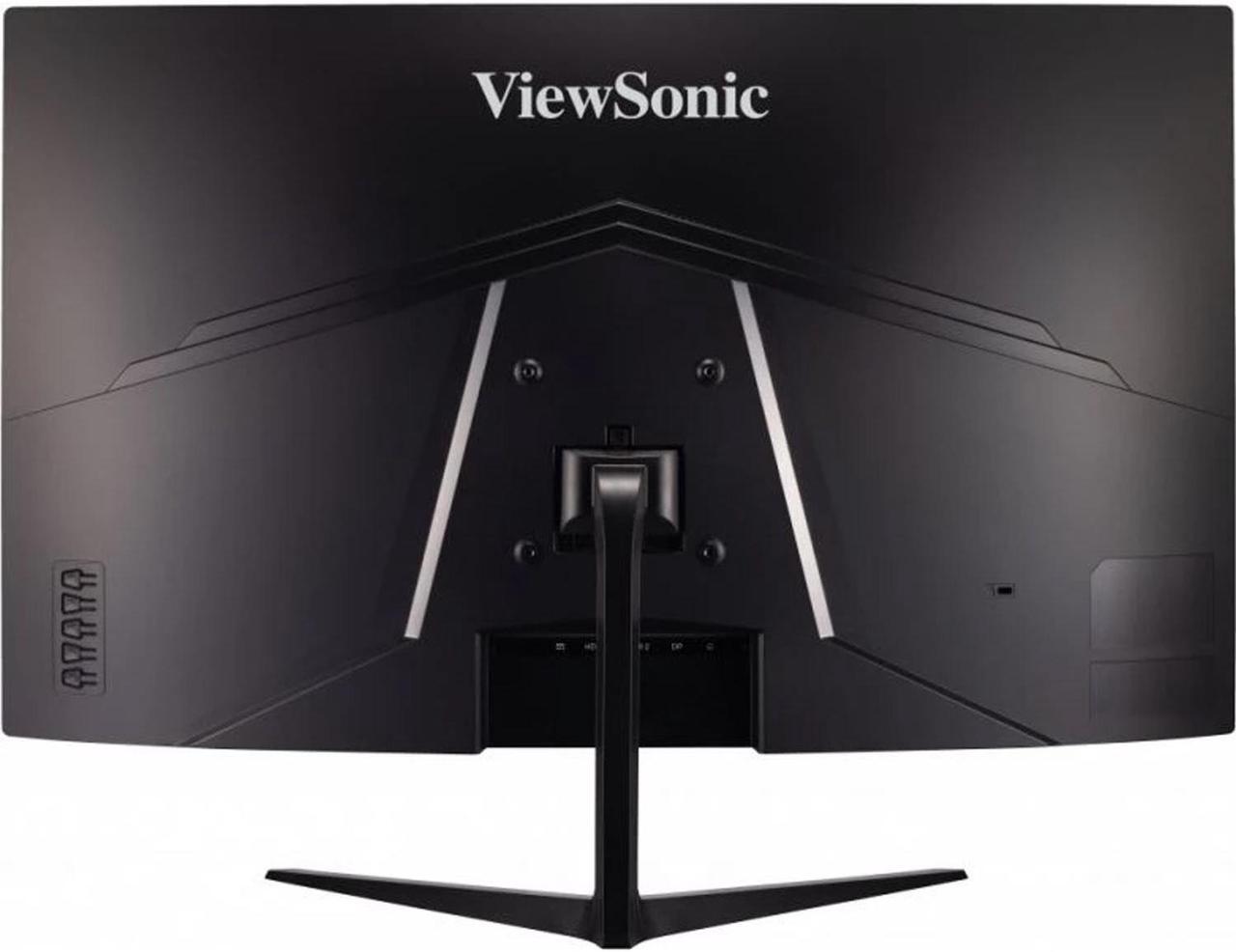 Alt view image 4 of 5 - ViewSonic OMNI VX3218C-2K 32-inch 1440P 1ms 165Hz QHD 2K IPS Curved Gaming Monitor, 2-Pack Bundle with AMD FreeSync, Eye-Care, HDMI, DisplayPort, Speakers, Desk Mount Dual Monitor Stand