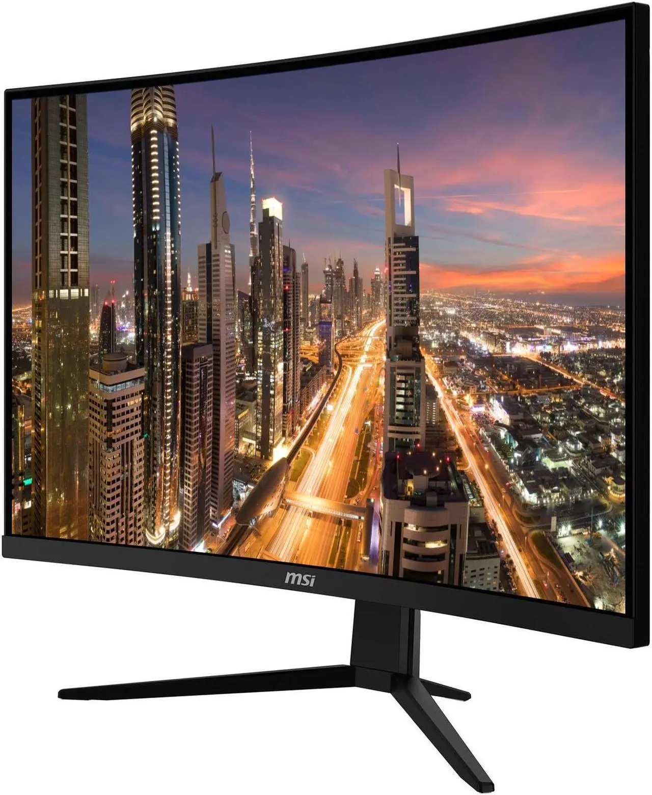 Alt view image 2 of 7 - MSI Optix G271CQP 27-inch Curved 1440P 2K Quad HD 170 Hz 1ms LED Backlit LCD Gaming Monitor, 2-Pack bundle, Frameless, Less Blue Light, FreeSync, HDMI, DisplayPort, Desk Mount Dual Monitor Stand
