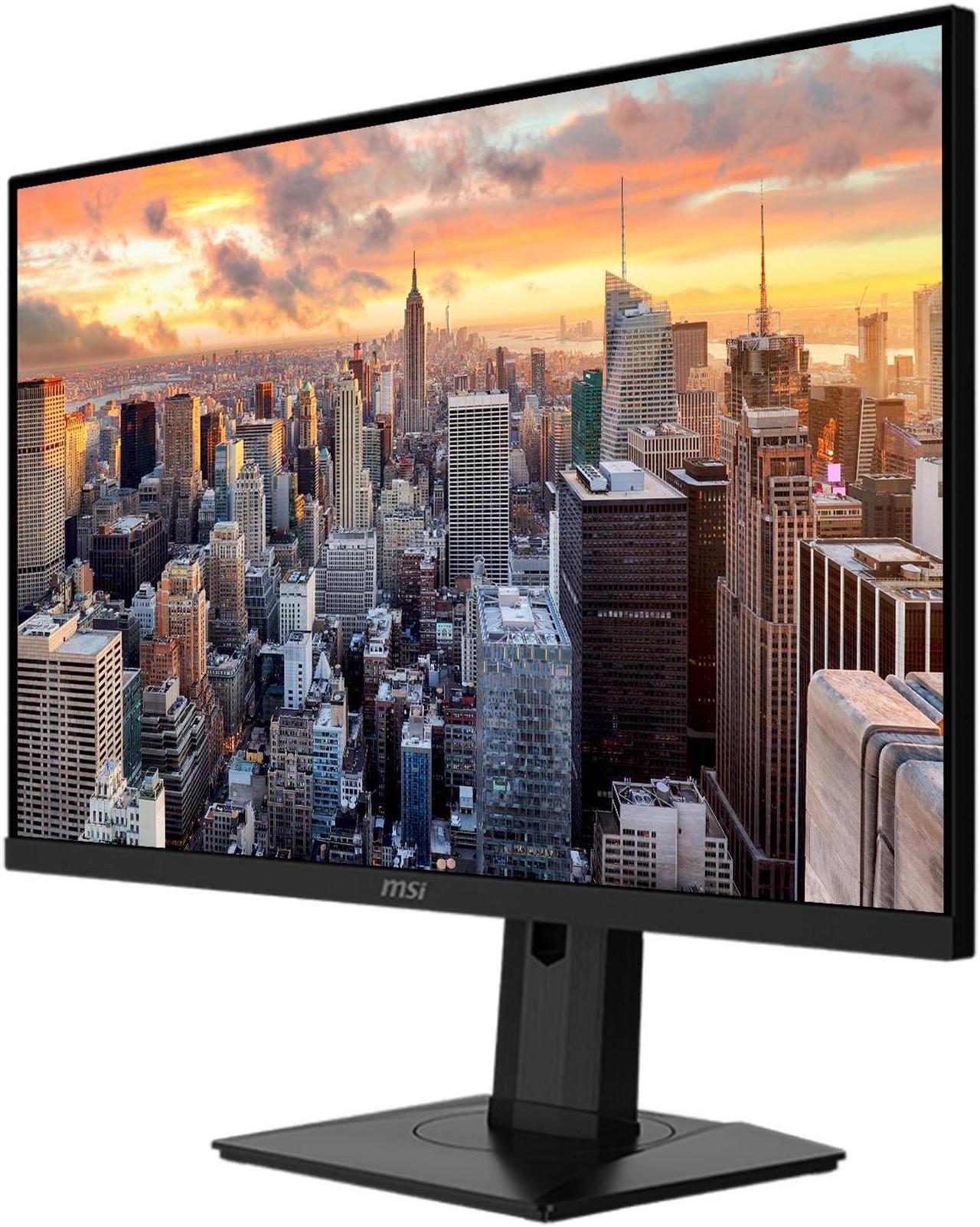 Alt view image 2 of 7 - MSI MAG 274UPF 27-inch 2160P 4K Ultra HD 144 Hz 1ms LED Backlit LCD Gaming Monitor, 2-Pack bundle, Frameless, FreeSync, HDMI, DisplayPort, USB-C, USB Hub, Desk Mount Dual Monitor Stand