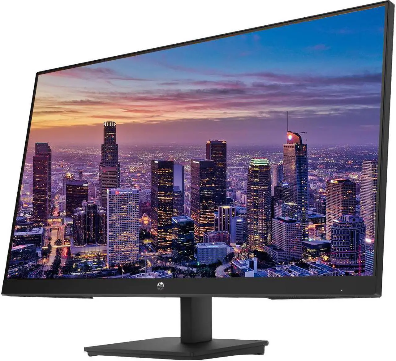 Alt view image 2 of 7 - HP P27 G5 27 inch 1920 x 1080 Full HD Edge LED LCD Monitor, 2-Pack Bundle with HDMI, VGA, and Display Port with Desk Mount Dual Monitor Stand