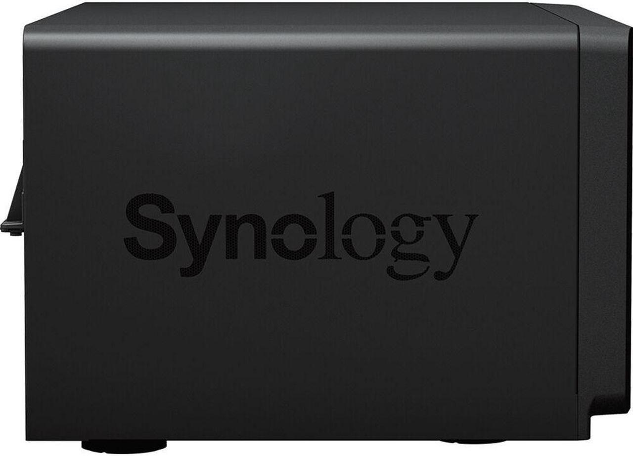 Alt view image 3 of 5 - Synology DiskStation DS1823xs+ NAS Server with Ryzen 3.35GHz CPU, 32GB Memory, 176TB HDD Storage, 2TB M.2 NVMe SSD, 1 x 10GbE LAN Port, DSM Operating System