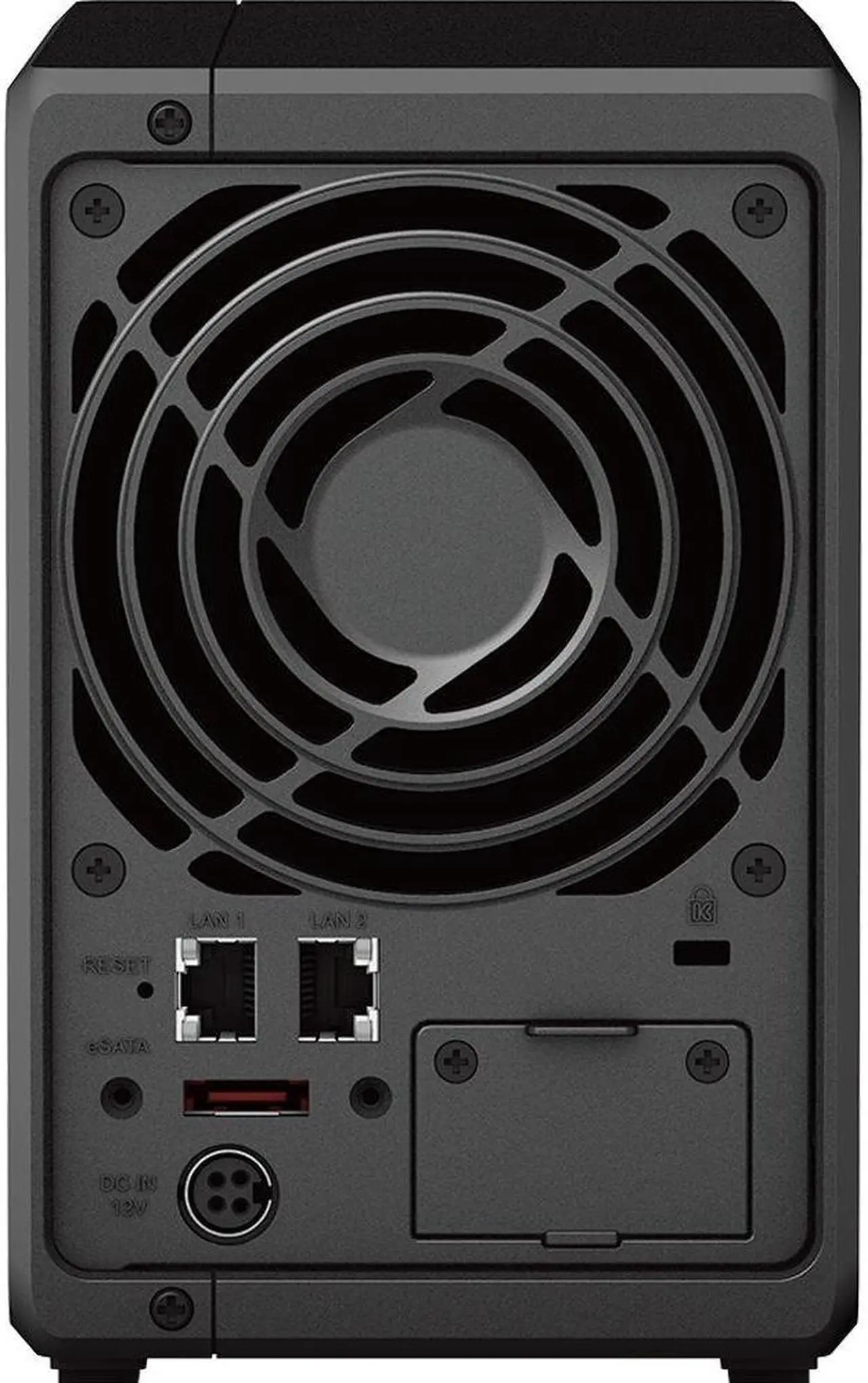 Alt view image 5 of 5 - Synology DiskStation DS723+ NAS Server with Ryzen 2.6GHz CPU, 32GB Memory, 16TB SSD Storage, 2TB M.2 NVMe SSD, 2 x 1GbE LAN Ports, DSM Operating System