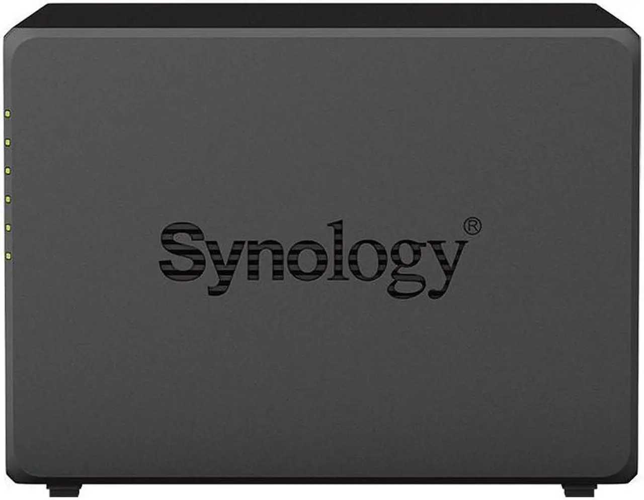 Alt view image 3 of 5 - Synology DiskStation DS1522+ NAS Server with Ryzen 2.6GHz CPU, 32GB Memory, 40TB SSD Storage, 2TB M.2 NVMe SSD, 4 x 1GbE LAN Ports, DSM Operating System